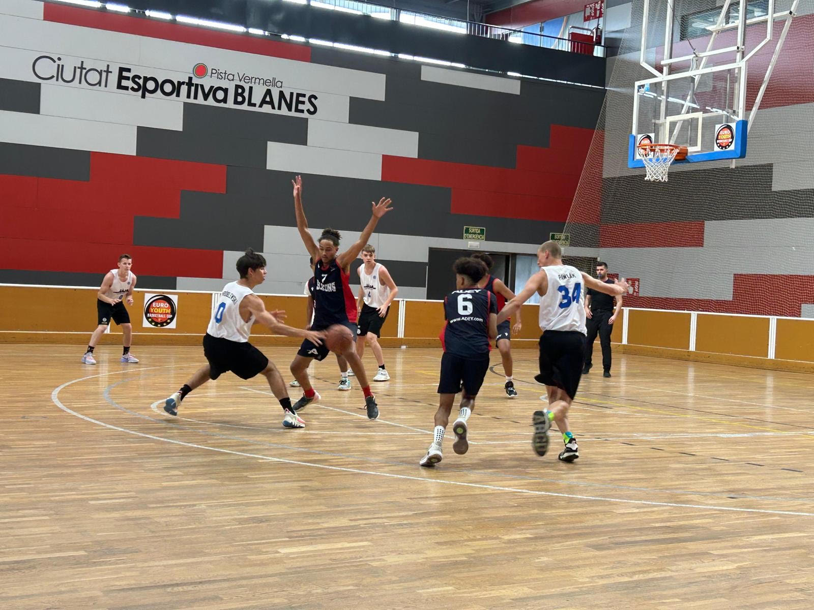 Blanes acull el torneig internacional 'Euro Youth Basketball Cup'